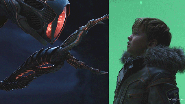 Here’s A Great Look At The Lost In Space VFX Used To Put Will Robinson In Serious Danger