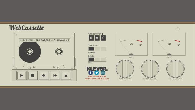This Cassette Tape Simulator Makes Your MP3s Sound Like You’re Listening To A Retro Walkman