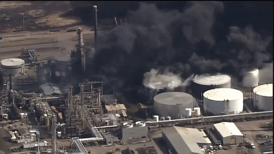 City Evacuated, State Of Emergency Declared In Wisconsin County Following Oil Refinery Explosion
