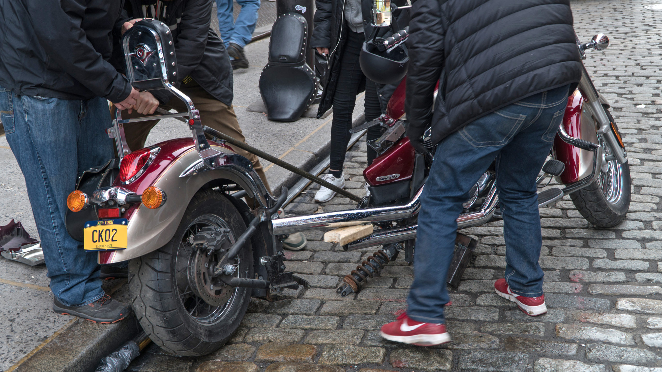 Awesome Cobra Kai Prank Shocks Bystanders As A Real-Life Karate Kid Chops A Bully’s Motorcycle In Half