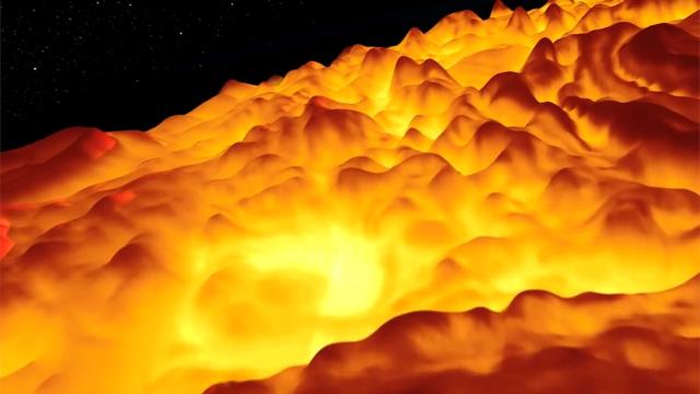 This NASA Visualisation Makes Jupiter Look Like A Writhing Mass Of Lava Cyclones