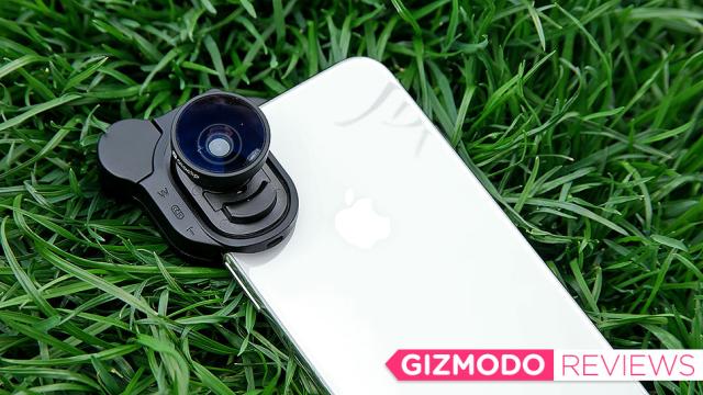 This Handy iPhone X Lens Kit Gets You Even Closer To A Real Camera