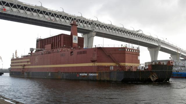 Russia’s Floating Nuclear Power Plant Has Hit The Sea