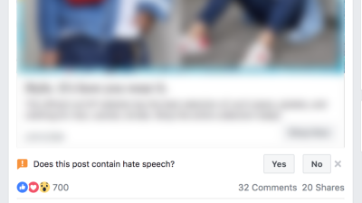 Facebook Accidentally Asked Users If Every Single Post In Their Feed Contained Hate Speech