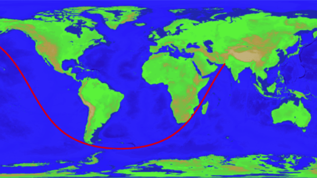 This Is The Longest Straight Path You Could Travel On Water Without Hitting Land