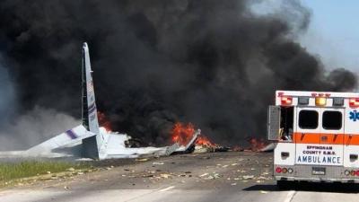 US Air National Guard C-130 Crashes In Georgia, Killing Five