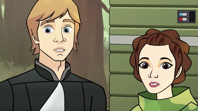 Watch Luke And Leia Team Up With The Ewoks Again Immediately After Return Of The Jedi 