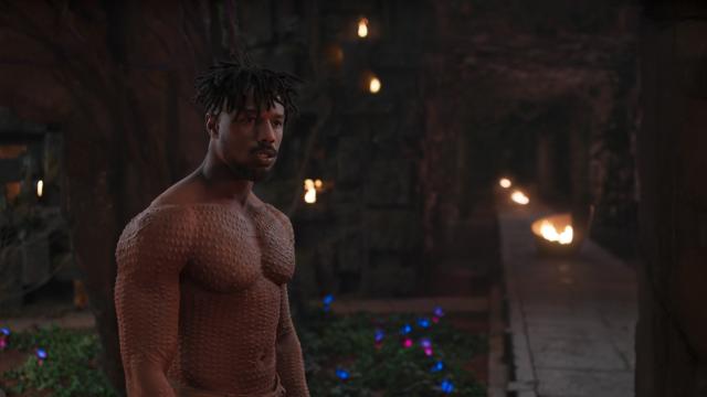 Here’s How They Did Michael B Jordan’s Makeup For Black Panther