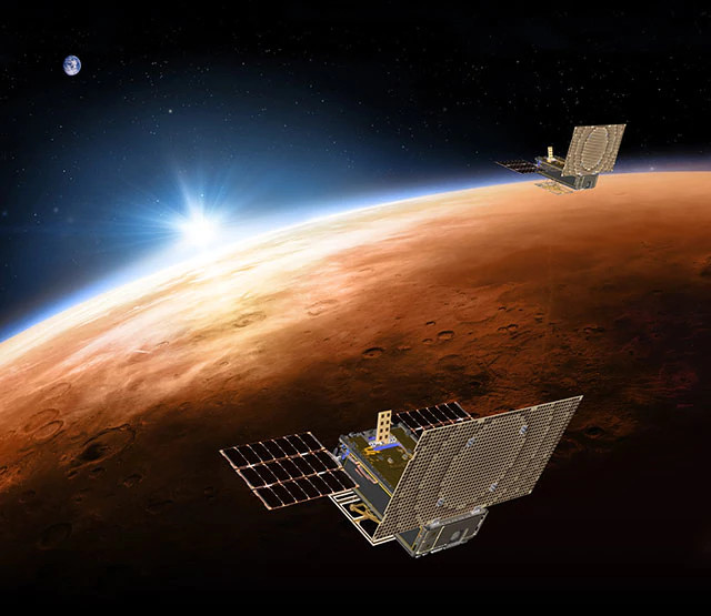 NASA’s Tiny, Mars-Bound Satellites Have Successfully Signalled Home