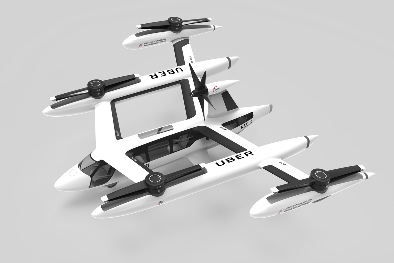 Uber’s New Aerial Taxi Concept Looks Like The Spruce Goose Of Flying Cars