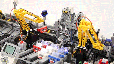 Tesla Could Learn Something From This LEGO Car-Building Factory