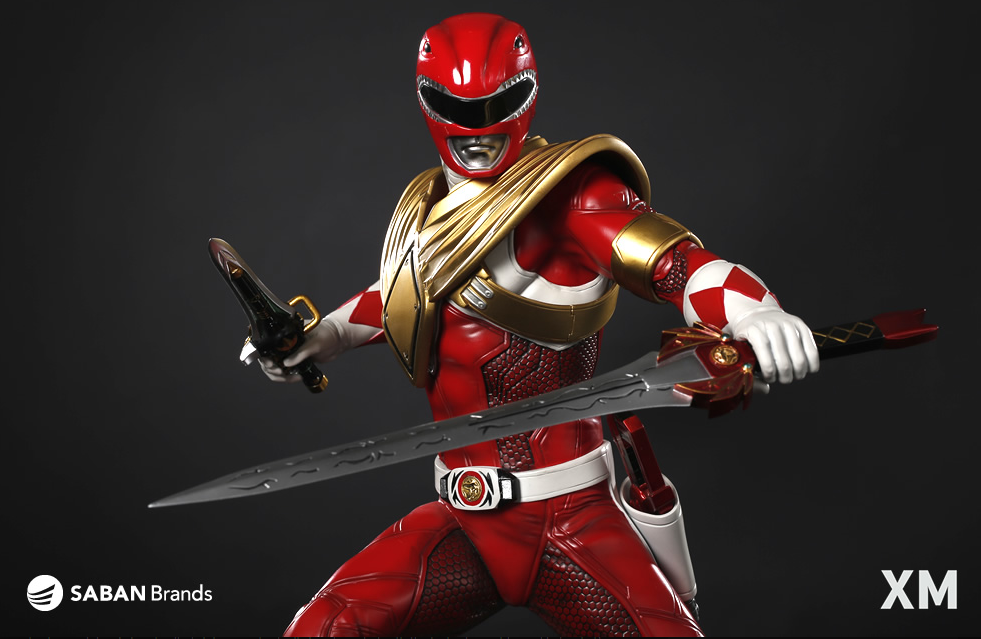 XM Studios’ New Collector’s Statue Is The Greatest Red Ranger Of Them All