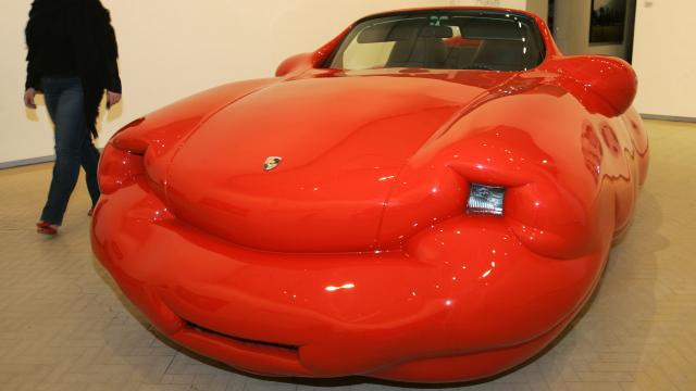 Erwin Wurm’s Fat Cars Will Make You Really Uncomfortable