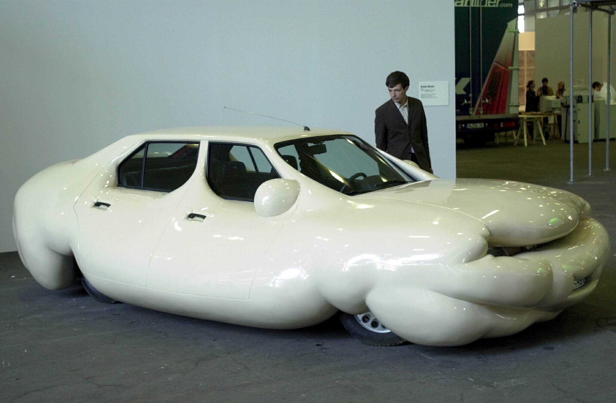 Erwin Wurm’s Fat Cars Will Make You Really Uncomfortable