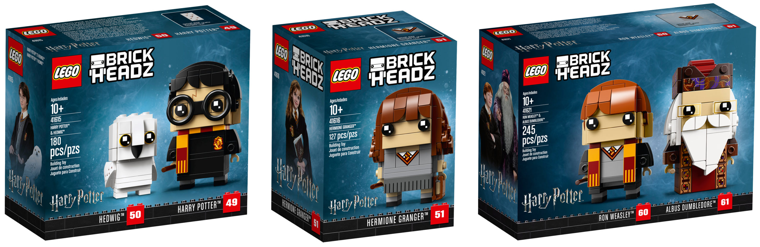 Lego’s Harry Potter BrickHeadz Are Going To Avada Kedavra You With Cuteness