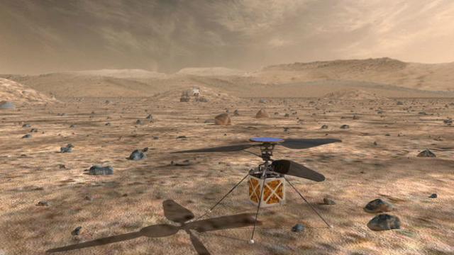 Here’s Why NASA Is Sending A Miniature Helicopter To Mars