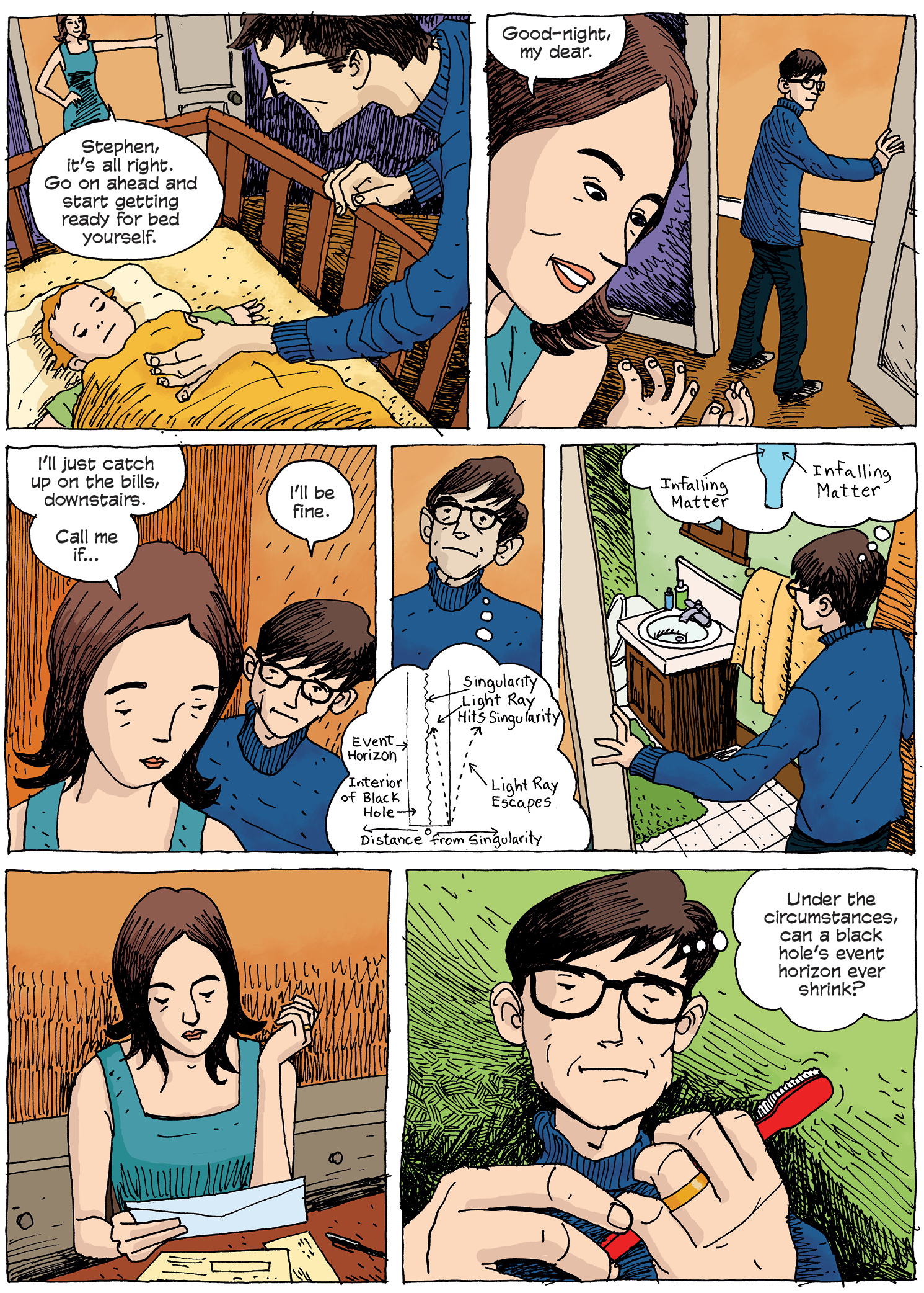 Stephen Hawking’s Graphic Novel Biography Shows How He Saw The World, And The Universe