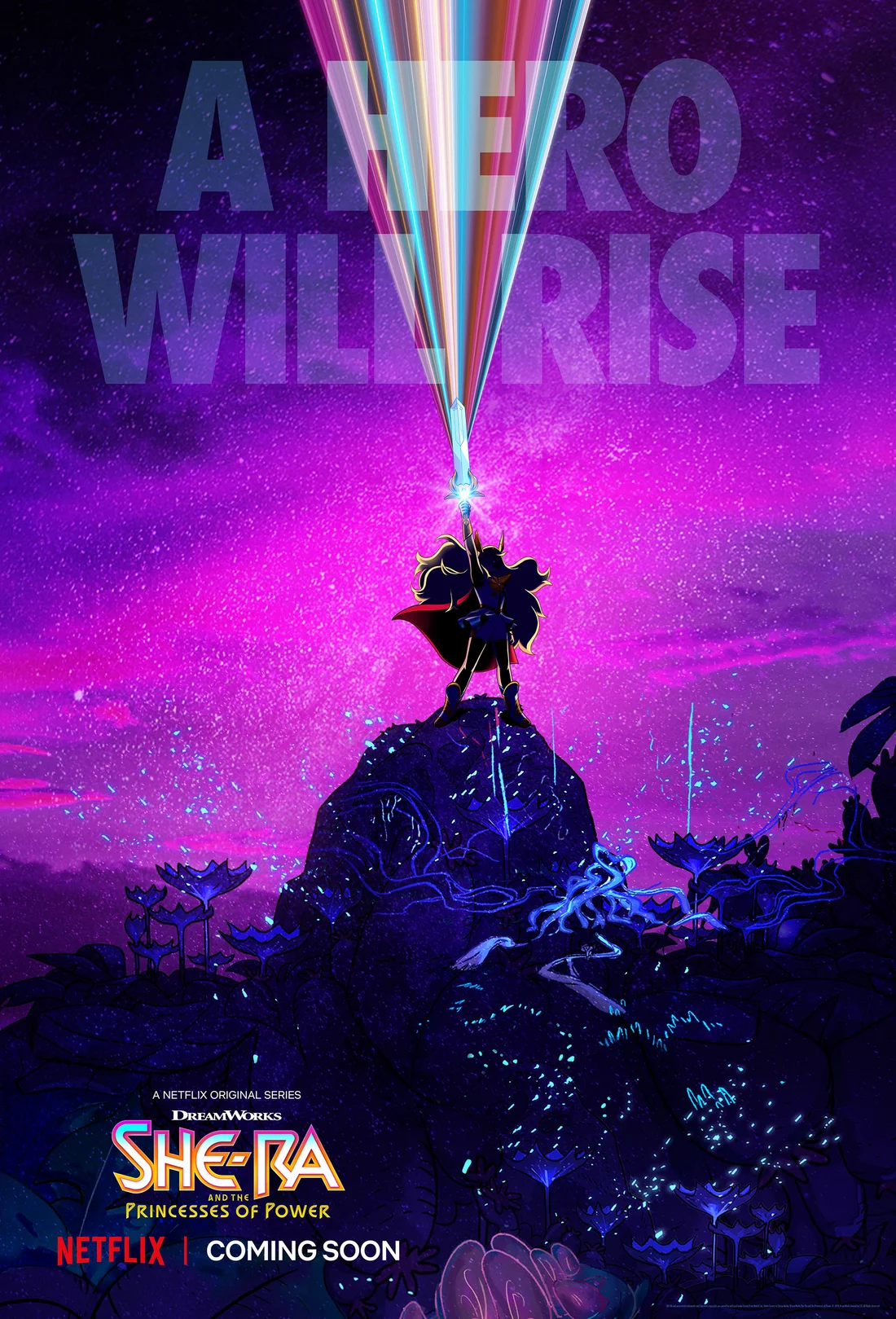 The She-Ra Reboot Debuts The First Shadowy Look At The New Princess Of Power