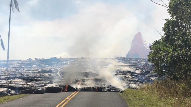 Lava From Kilauea Volcano Reaches Well At Geothermal Power Plant