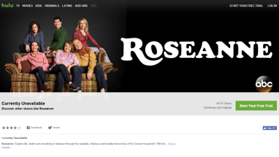 Hulu Scrambles To Pull All Reruns Of Roseanne After Star’s Racist Tweet