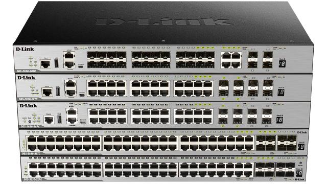 D-Link Have Some New Layer 3 Managed Gigabit Switches