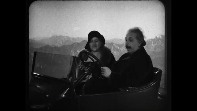 Here’s Some Lost Footage Of Einstein In A Flying Car