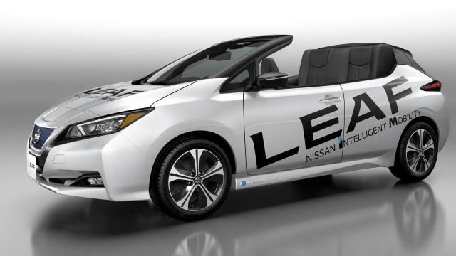 There’s A Nissan Leaf Convertible Now