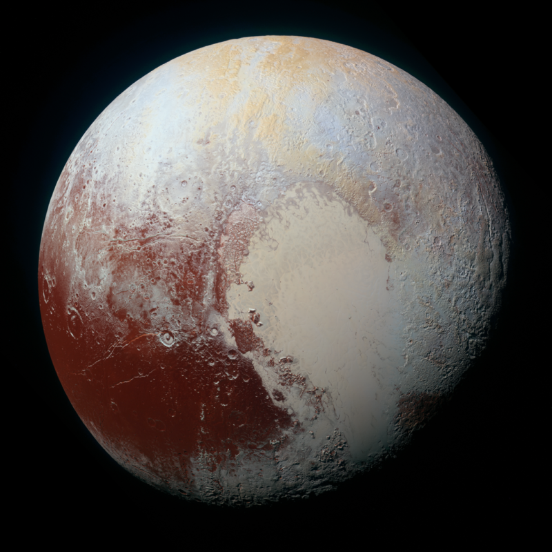 Astronomers Spot Surprising Evidence Of Methane Dunes On Pluto