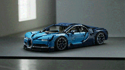 You Can Wait A Few Years For A Tesla, Or Build This Magnificent LEGO Bugatti Chiron Yourself