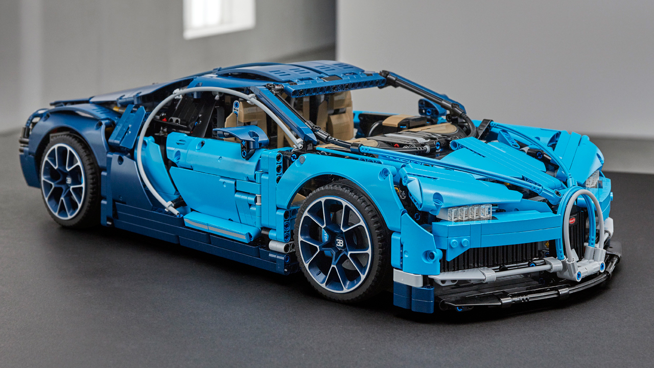 You Can Wait A Few Years For A Tesla, Or Build This Magnificent LEGO Bugatti Chiron Yourself