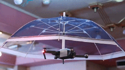 Flying, Hands-Free Umbrellas Just Might Be The Perfect Use For Drones