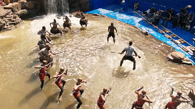 In Black Panther, Wakanda’s Majestic Canyons And Waterfalls Only Existed In A Computer