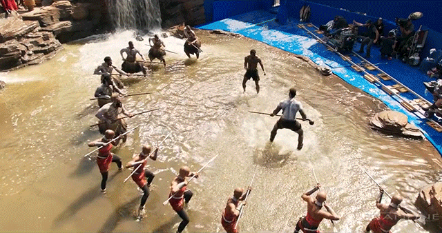 In Black Panther, Wakanda’s Majestic Canyons And Waterfalls Only Existed In A Computer