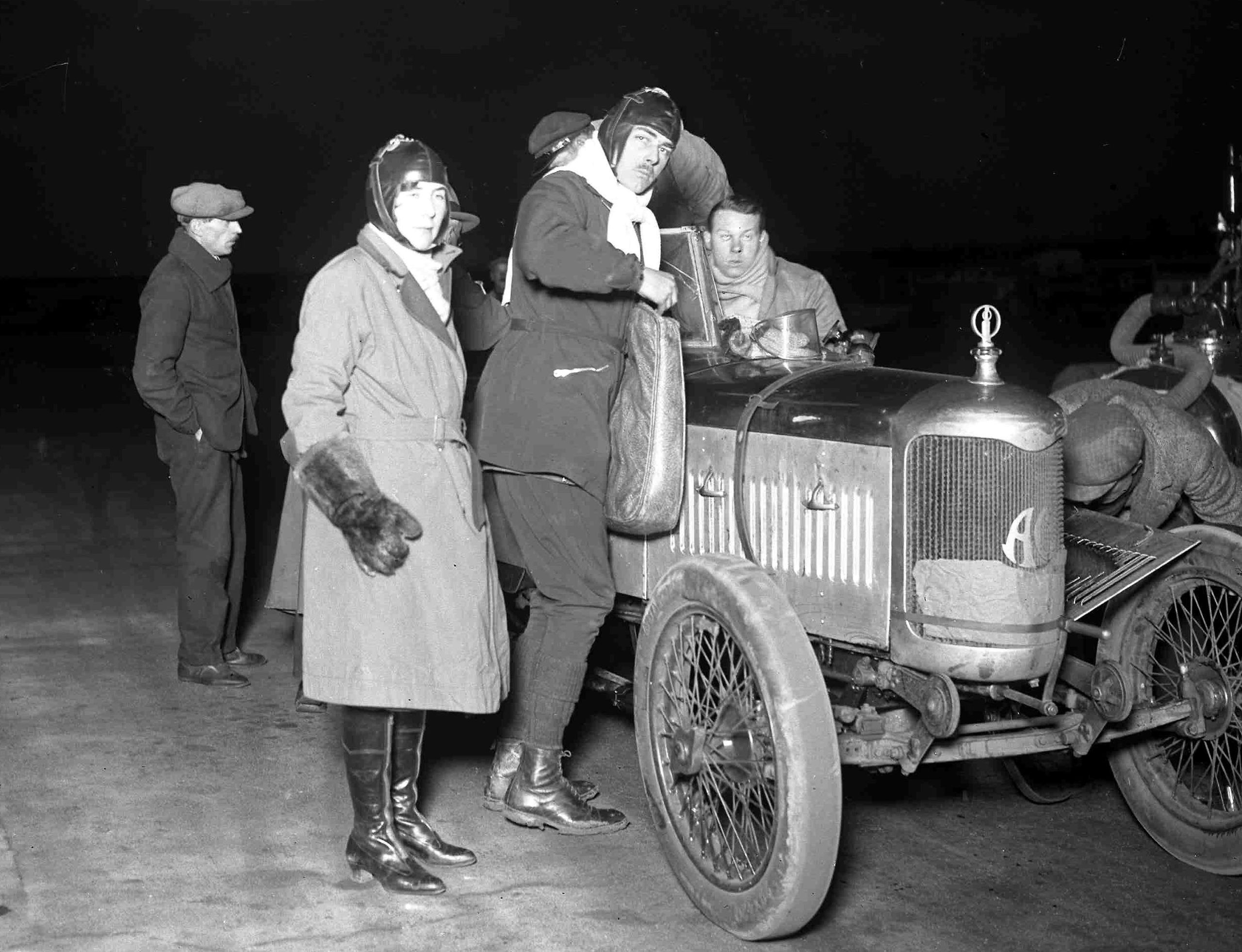 The Women’s Champion Of The 1927 Monte Carlo Rally Was The Endurance Driving Champion Of The World