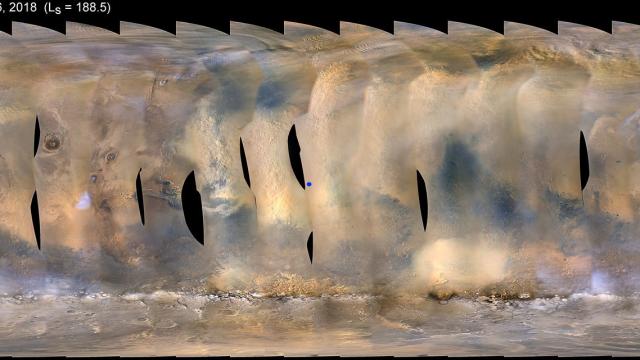 Martian Dust Storm Sends NASA’s Opportunity Rover Into Hibernation Mode