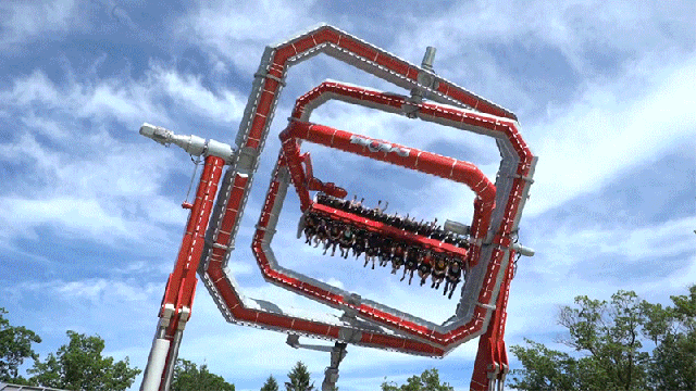 Just Watching Video Of Six Flags’ Dizzying New Spinning Ride Is Making Me Want To Puke