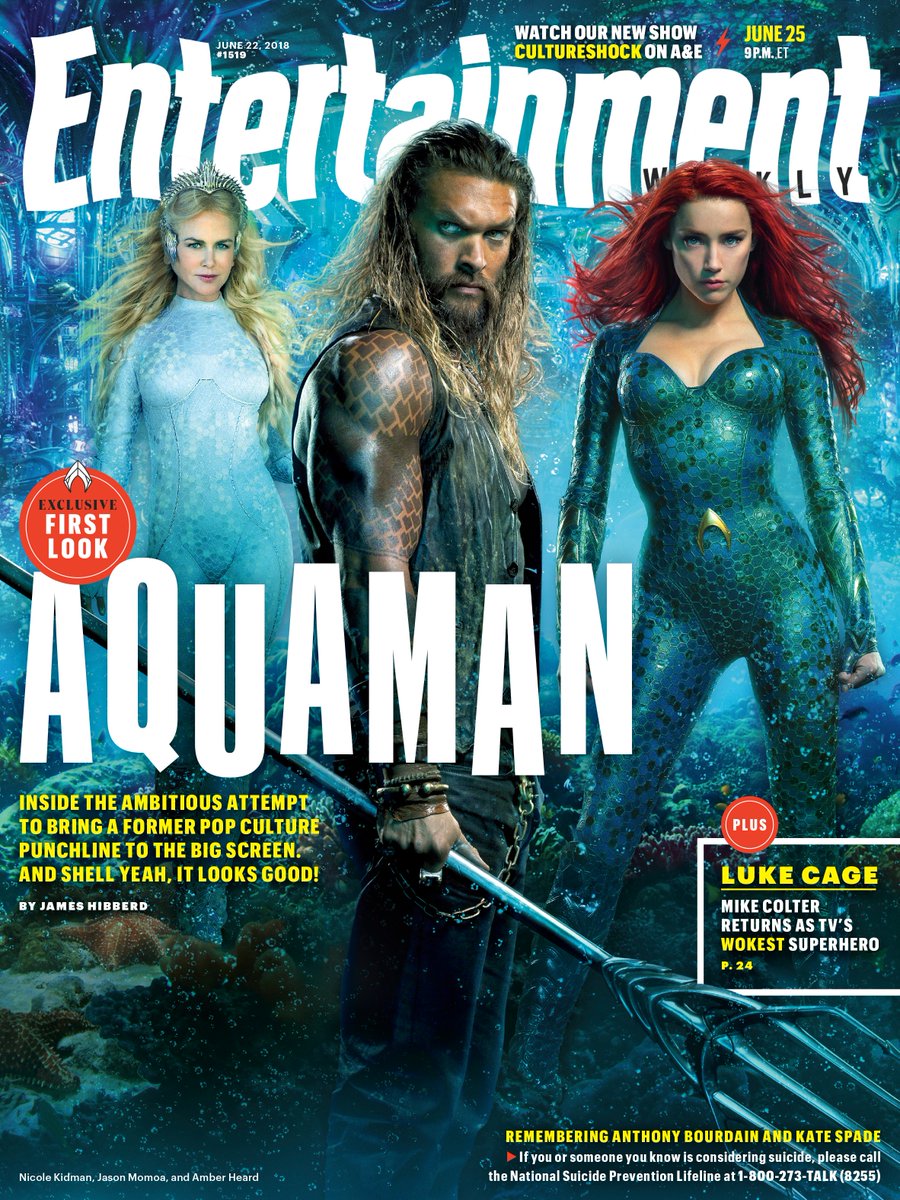 The First Aquaman Photos Are A Vision Of A Sunken Majestic Atlantis And A Mysterious Black Manta