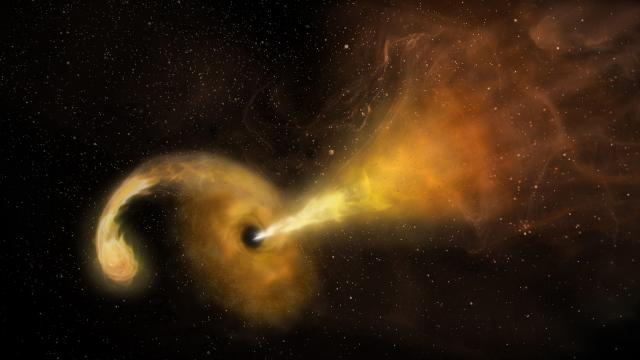 10 Years Of Data Appears To Show Black Hole Eating A Star