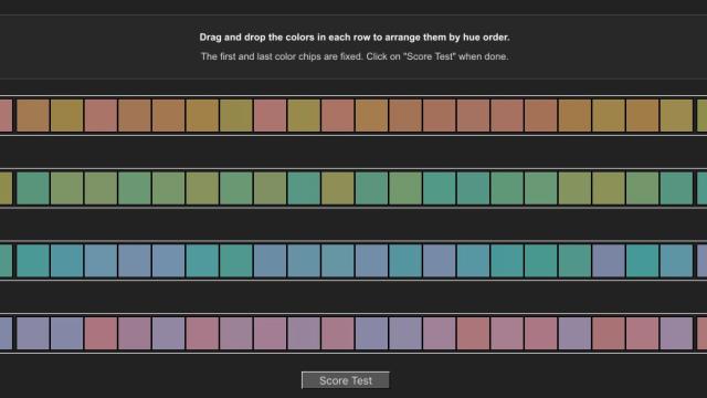 These Tests Will Tell You Just How Good Your Eyes Are At Seeing Colour