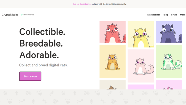 CryptoKitties, Which Is Like Beanie Babies On The Blockchain, Seems To Be Crashing