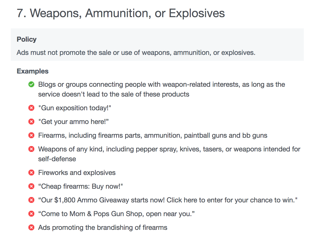 Facebook Will Stop Showing Ads For Gun Accessories To Kids