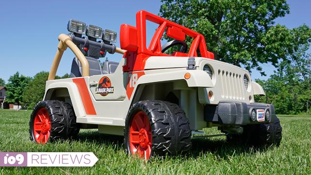 I’m Too Big For This Miniature Jurassic Park Jeep, But That’s Not Keeping It Out Of My Garage