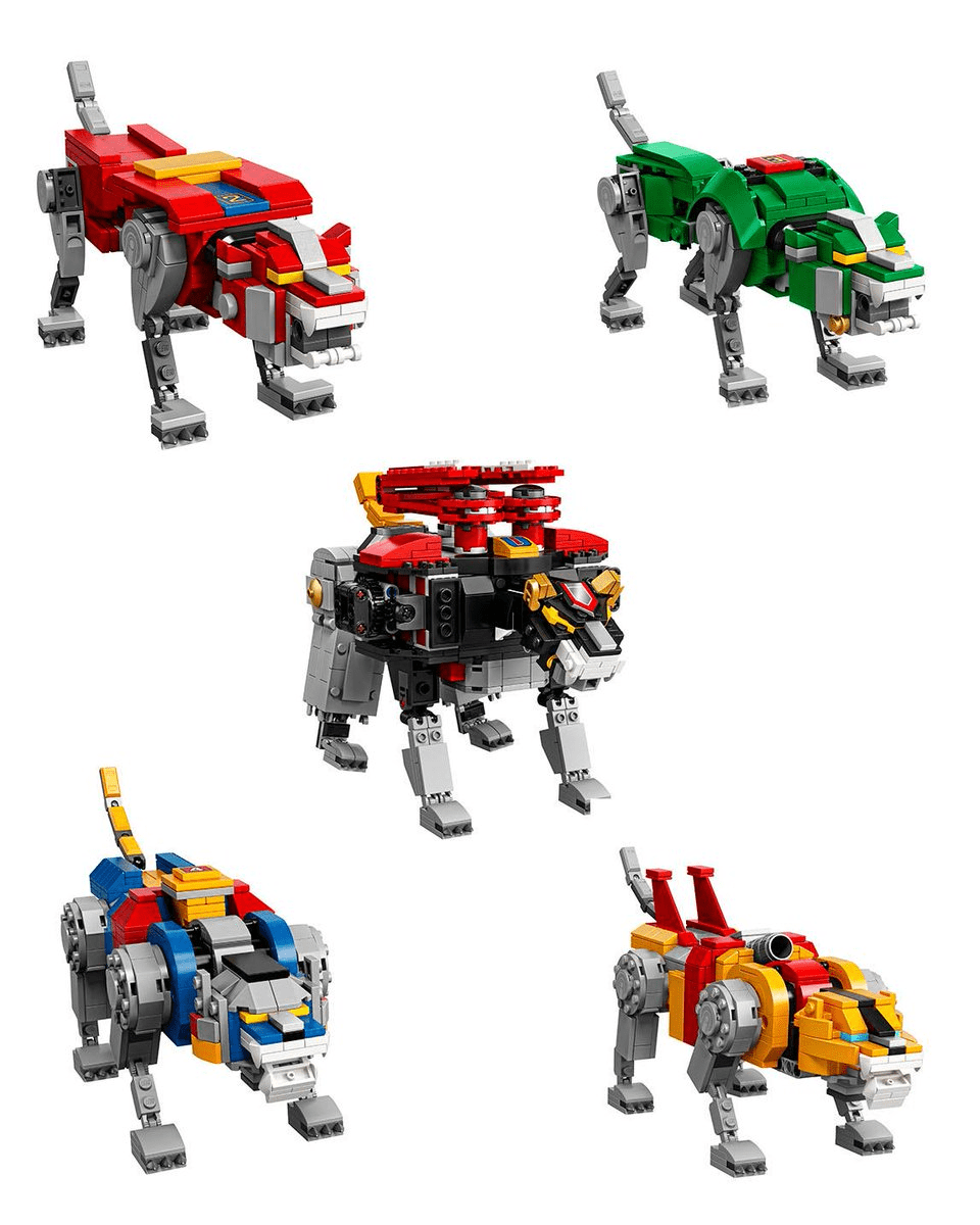 LEGO’s Voltron Set Is The Giant Brick Robot Of Our Dreams