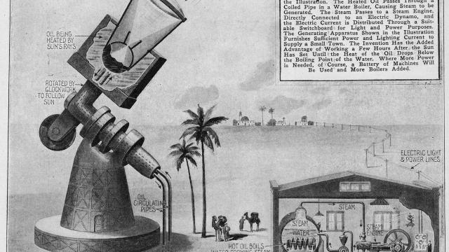 This Futuristic Solar Power Plant From 1923 Was Supposed To Light Up The World