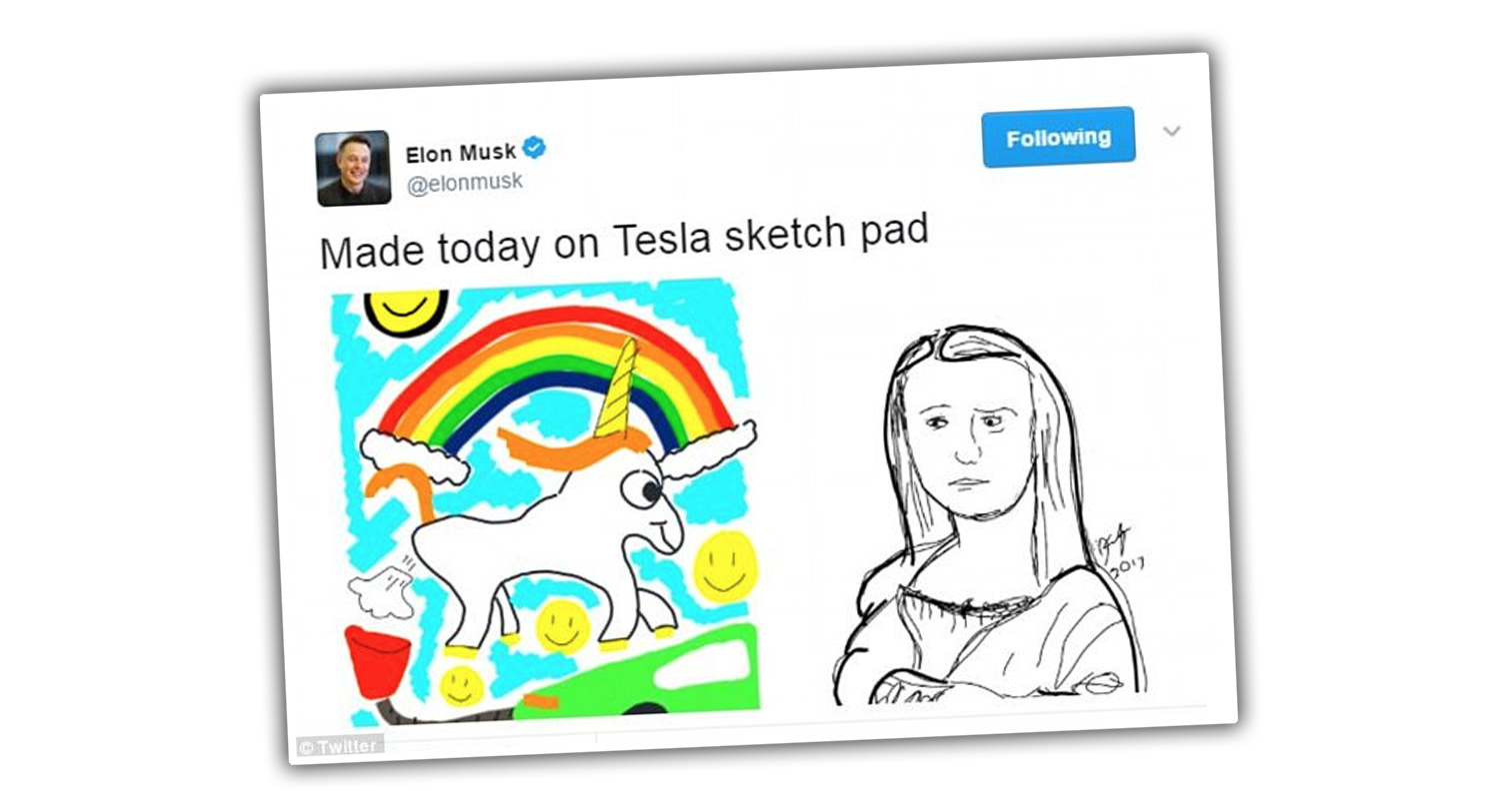 Tesla Used An Artist’s Work Without Permission And Elon Musk Was Unsurprisingly An Arse About It