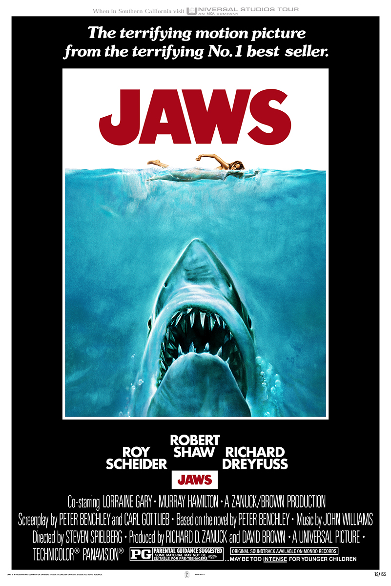 The Original Jaws Poster Is Getting The Limited Edition Version It Rightfully Deserves