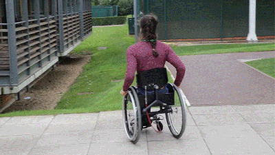 This Clever Wheelchair Redesign Lets Riders Steer By Simply Leaning To The Side
