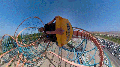 This Trippy Roller Coaster Ride-Along Will Make You Vomit Faster Than The Real Thing