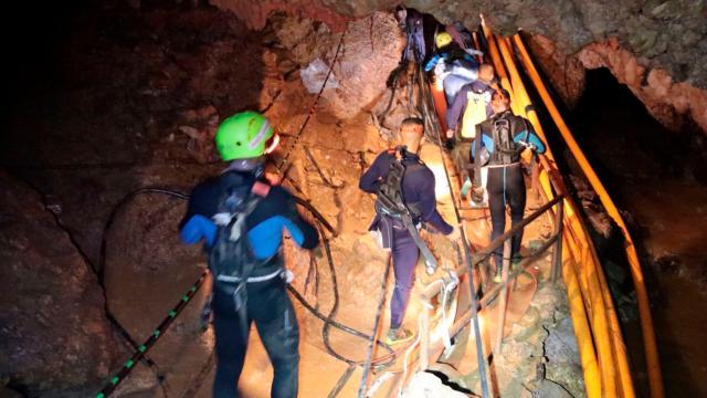 The Thai Cave Rescue Is Going Well So Far, With Four Boys Successfully Extracted