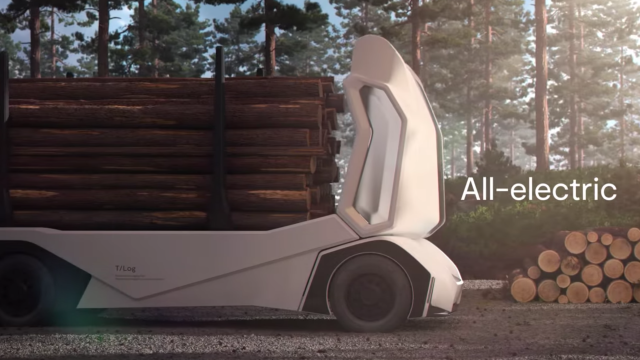 Here’s An Autonomous Electric Logging Truck